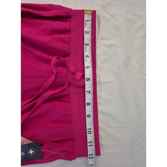 Whitecross Fit Women's XS Scrubs Set Long Sleeve Tee, Pants & Jacket Fuchsia - Picture 9 of 16
